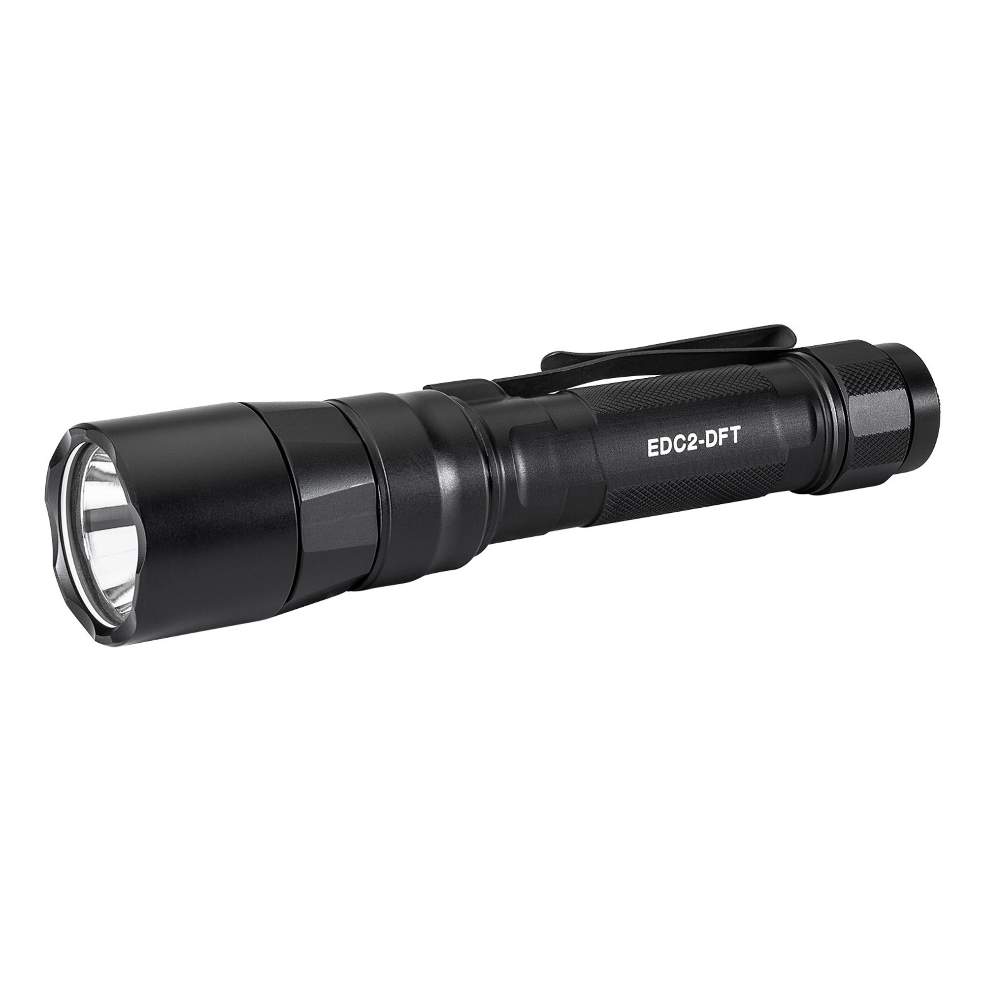 SureFire EDC2-DFT Dual Fuel Flashlight – 25/600/700 Lumens, Black