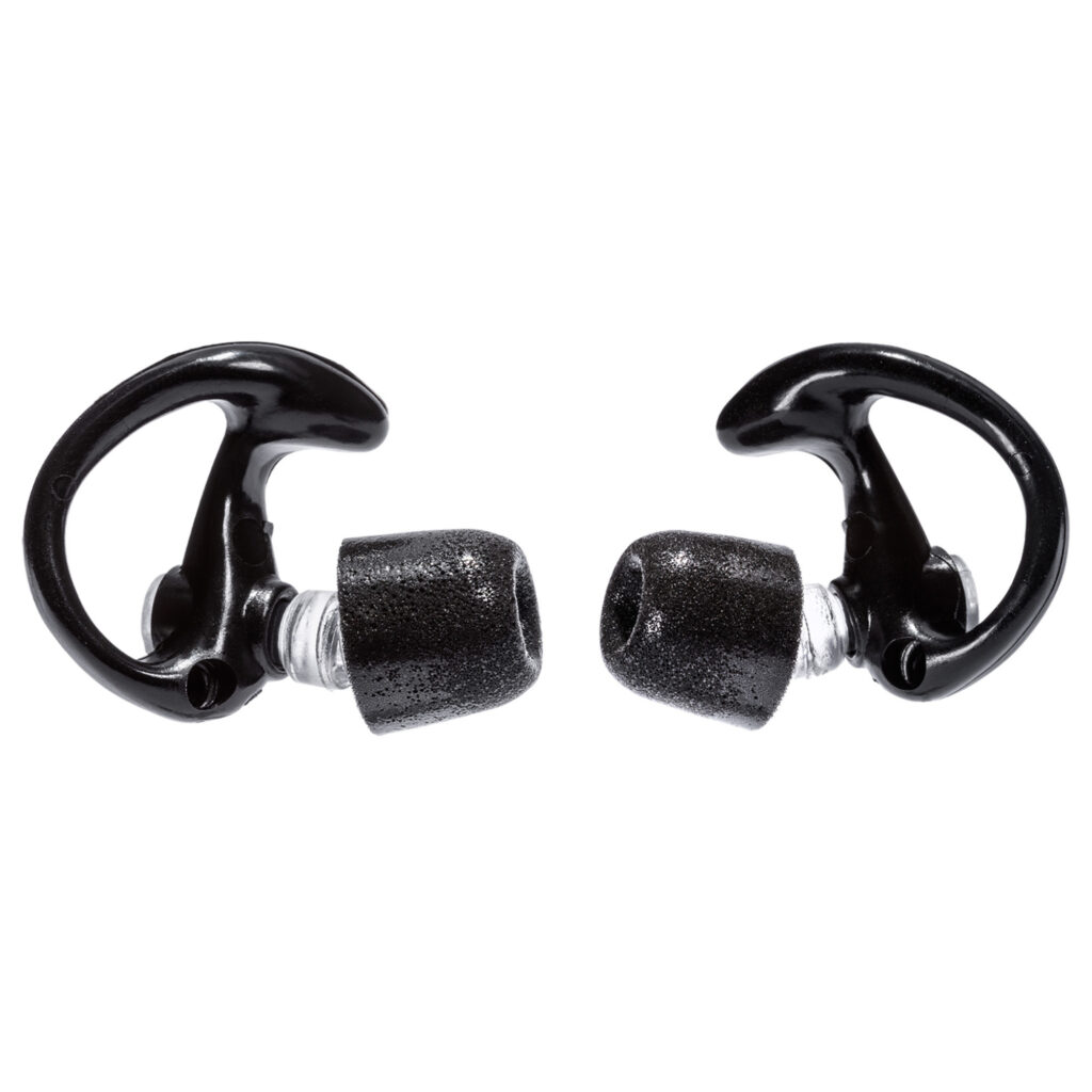 SureFire EP10 Sonic Defenders Ultra Max Earplugs – Medium, Bulk Pack of 25 Pairs, Black