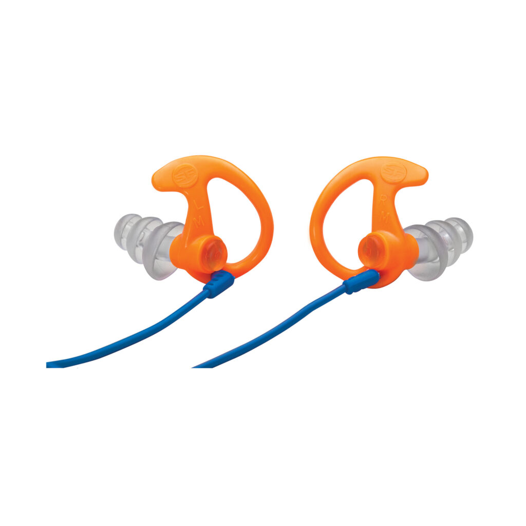 SureFire EP5 Sonic Defenders Max Earplugs – Medium, 1 Pair, Orange