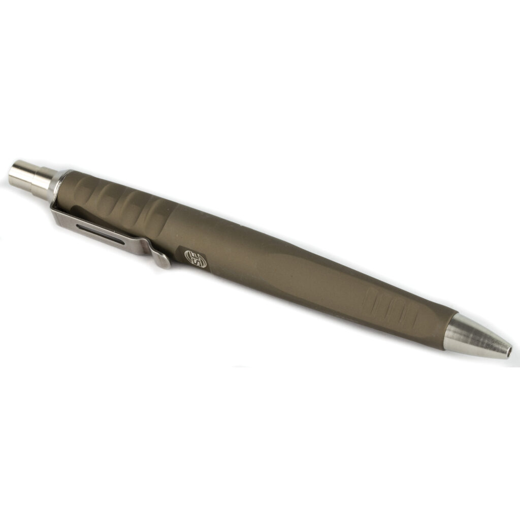 SureFire Pen III Retractable Pen – 5.8″ Hard-Anodized Aluminum, Tan