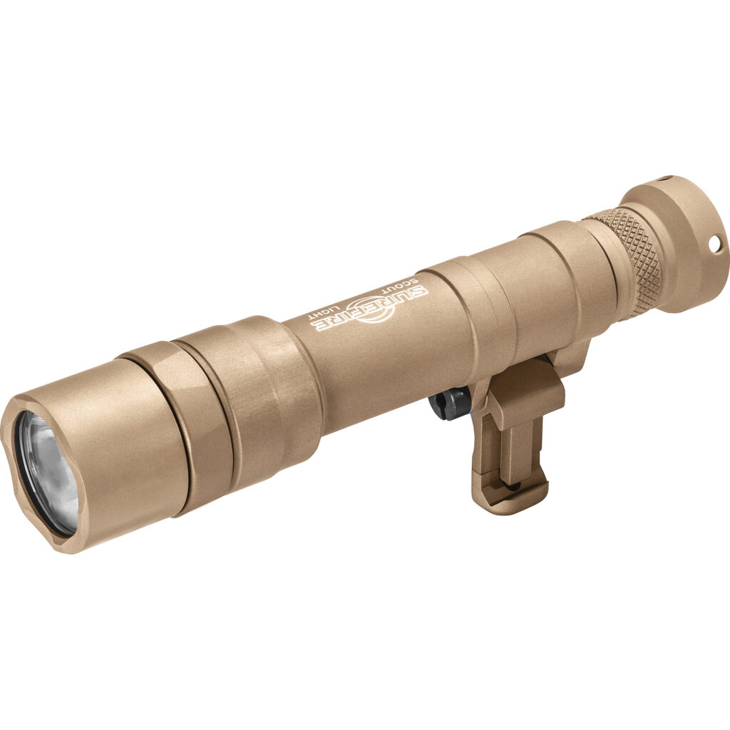 SureFire M640DF Dual Fuel Scout Light Pro – 1,500 Lumens, Picatinny/M-LOK, Tan