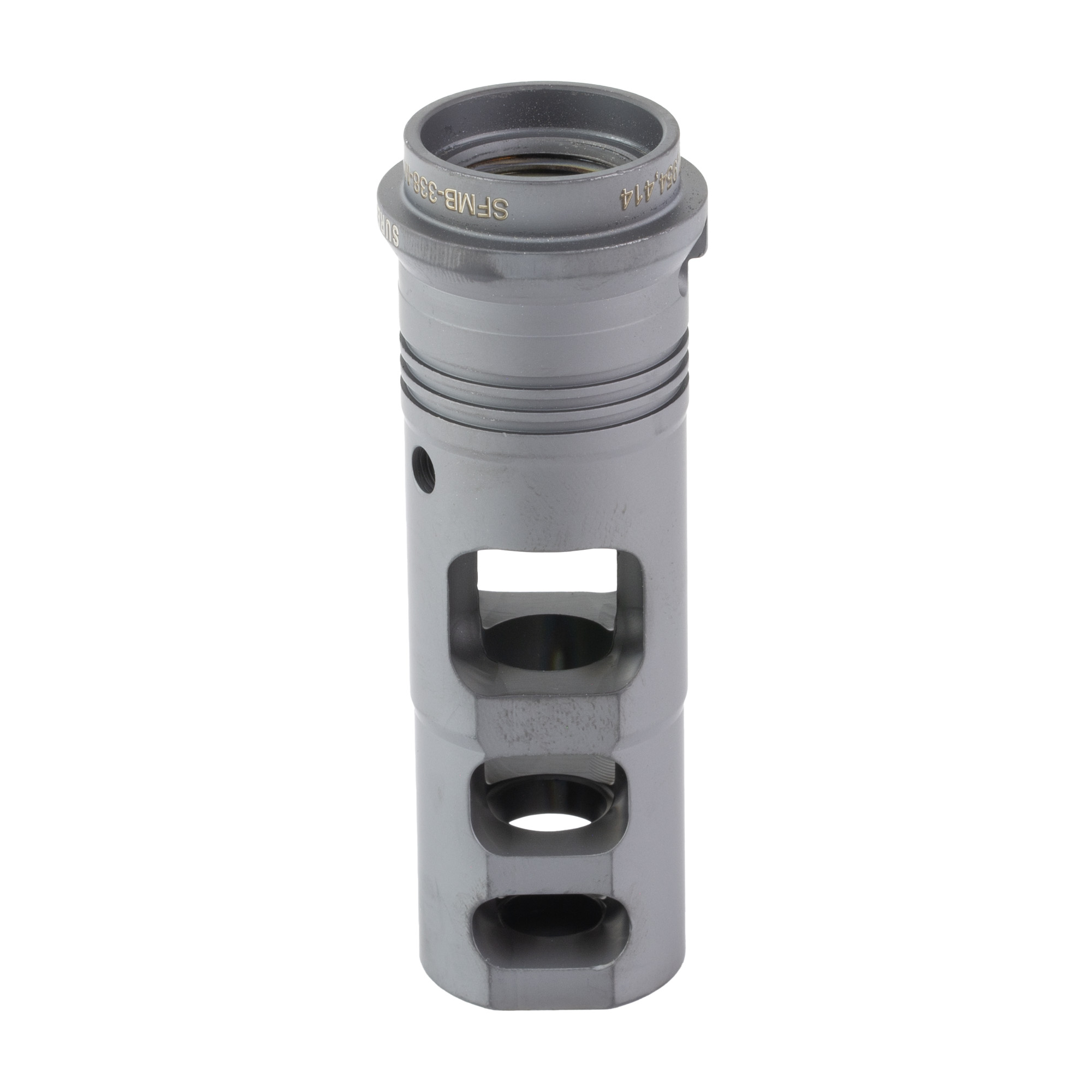 SureFire SOCOM SFMB Muzzle Brake – .338 Lapua, M18x1.5, Black - Image 2