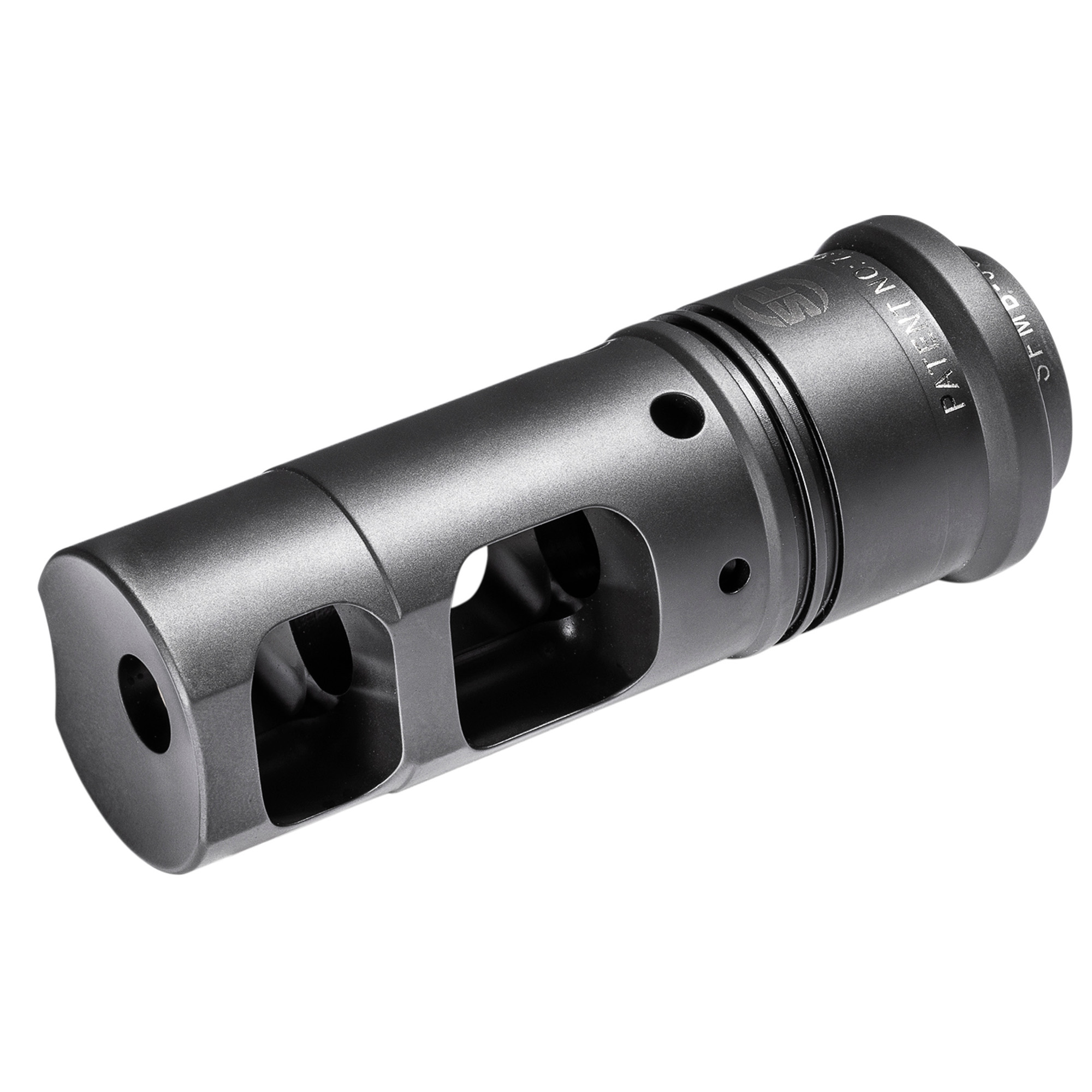 SureFire SOCOM Muzzle Brake Suppressor Adapter – 6mm, 5/8x24 Thread, Black