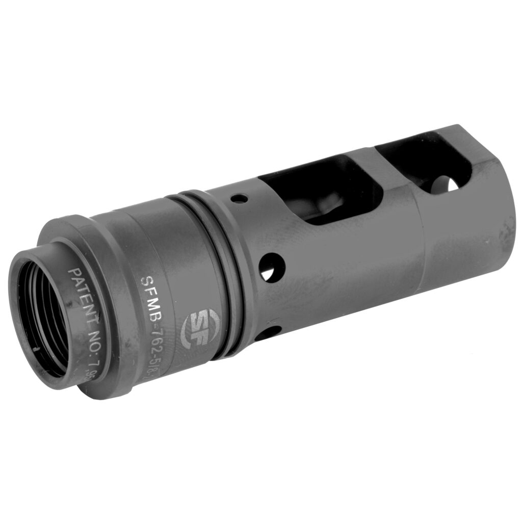 SureFire SOCOM SFMB Muzzle Brake – 7.62 NATO, 5/8×24 AR-10, Black