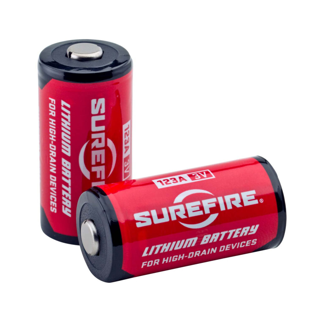 SureFire 123A Lithium Batteries Fishbowl Display – 65 Two-Packs (130 Batteries)