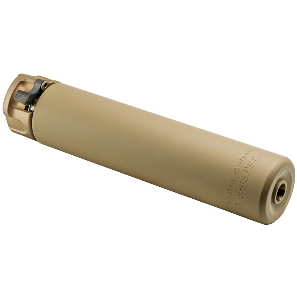 SureFire SOCOM SPS Gen 2 Suppressor – 300 Blackout, 7.9″, SOCOM Fast-Attach, Dark Earth