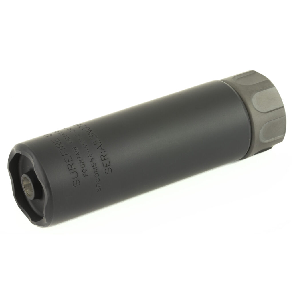 SureFire SOCOM Mini Gen 2 Suppressor – 5.56 NATO, 5.0″, SOCOM Fast-Attach, Black
