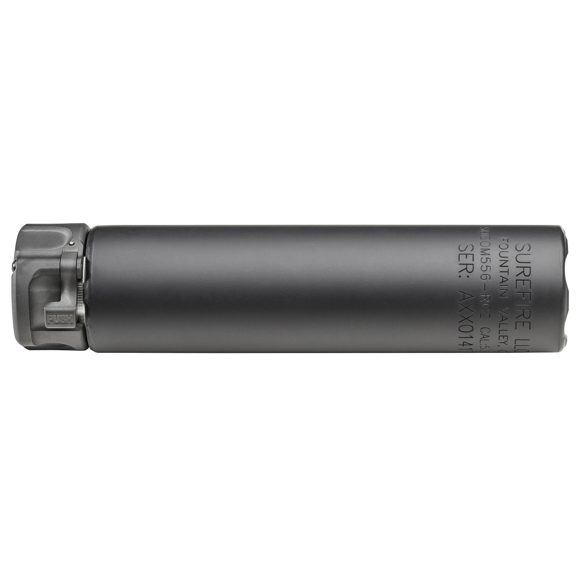 SureFire SOCOM RC2 Gen 2 Suppressor – 5.56 NATO, 6.4", SOCOM Fast-Attach, Black