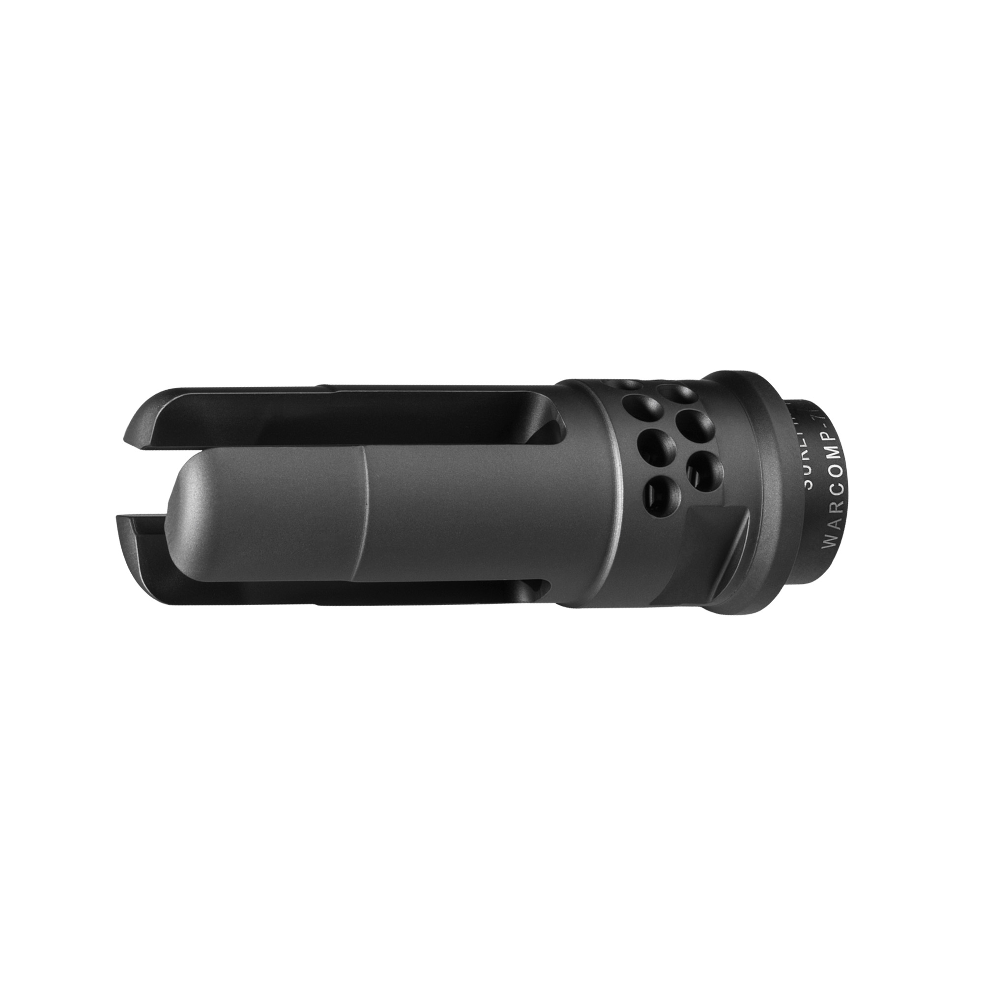 SureFire WarComp 3-Prong Flash Hider – 7.62mm, 5/8x24, SOCOM Suppressor Adapter, Black