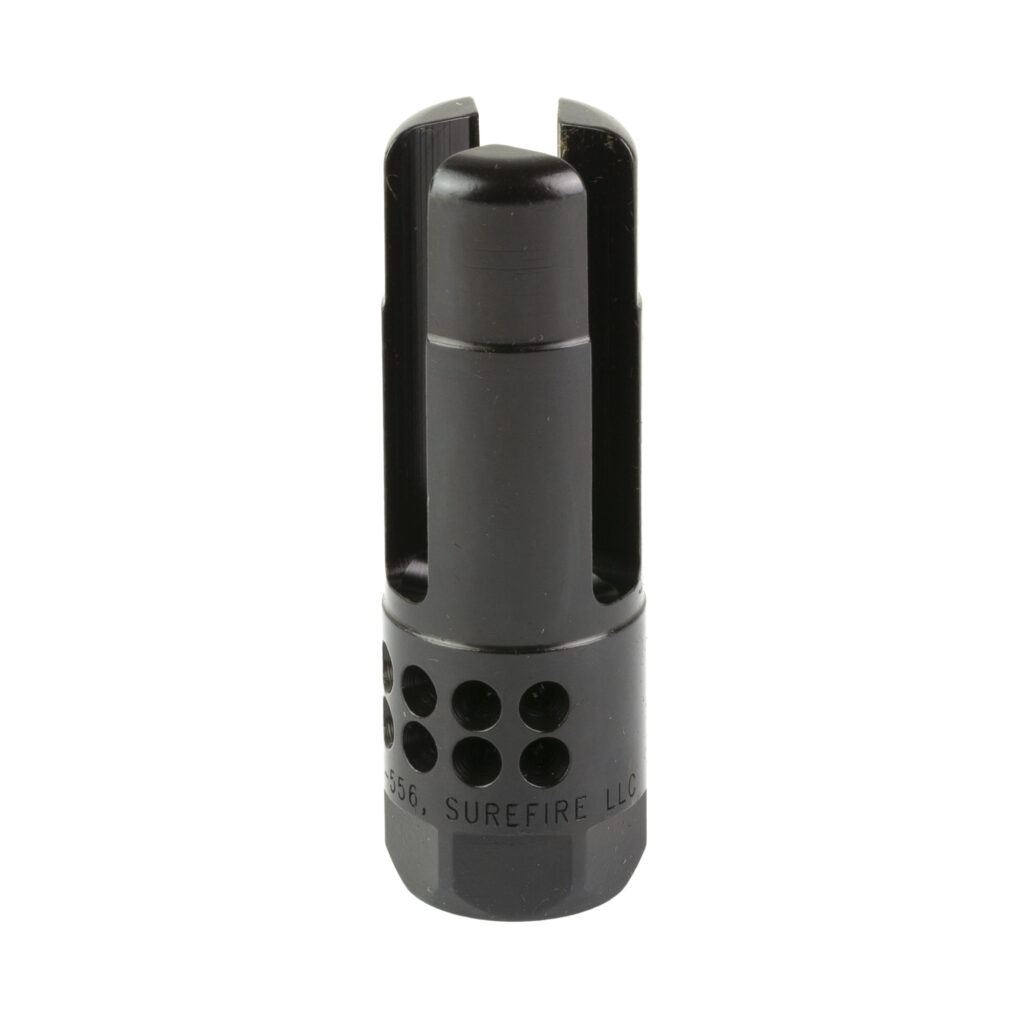 SureFire WARCOMP Sport Flash Hider – 5.56 NATO / .223 Rem, 1/2×28 Thread, Black