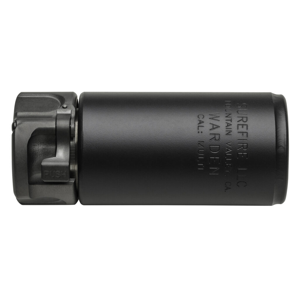 SureFire Warden Blast Regulator – Multi-Caliber 5.56mm/7.62mm, Black
