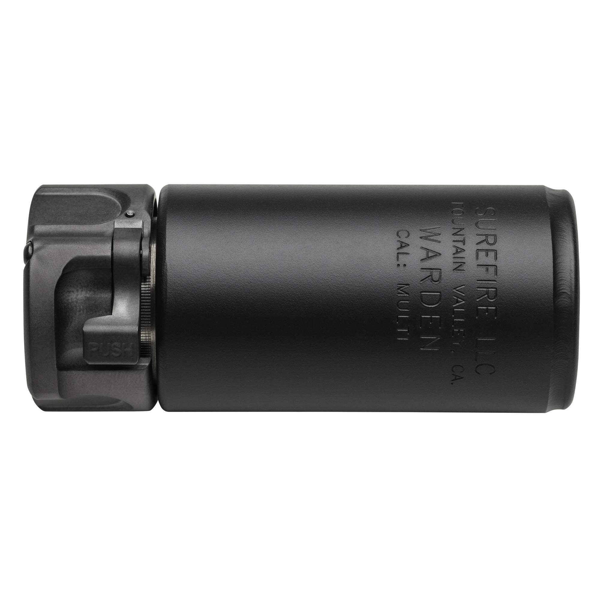 SureFire Warden Blast Regulator – Multi-Caliber 5.56mm/7.62mm, Black