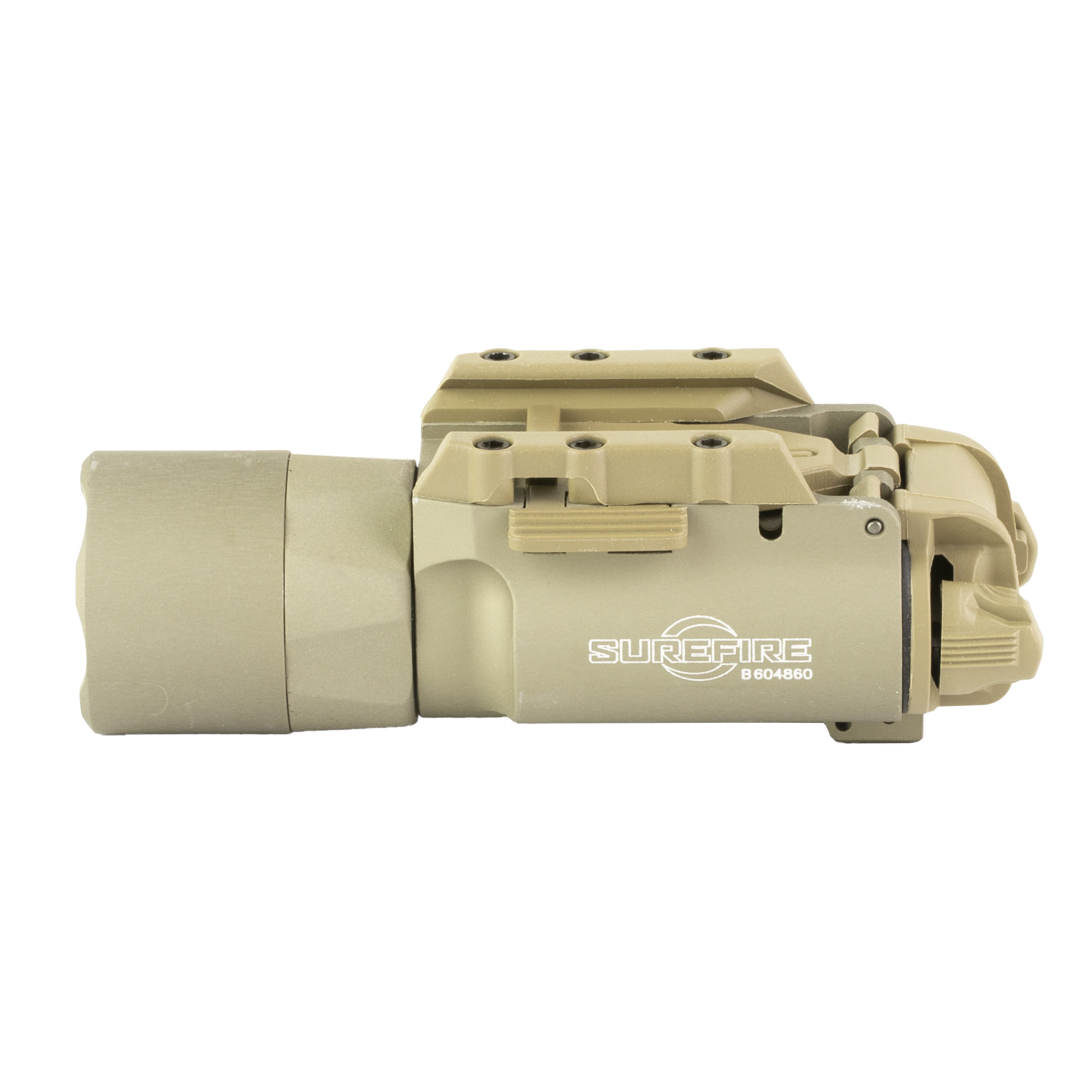 SureFire X300 Turbo WeaponLight – 650 Lumens, 66,000 cd, Rail-Lock Lever Latch, Tan - Image 3