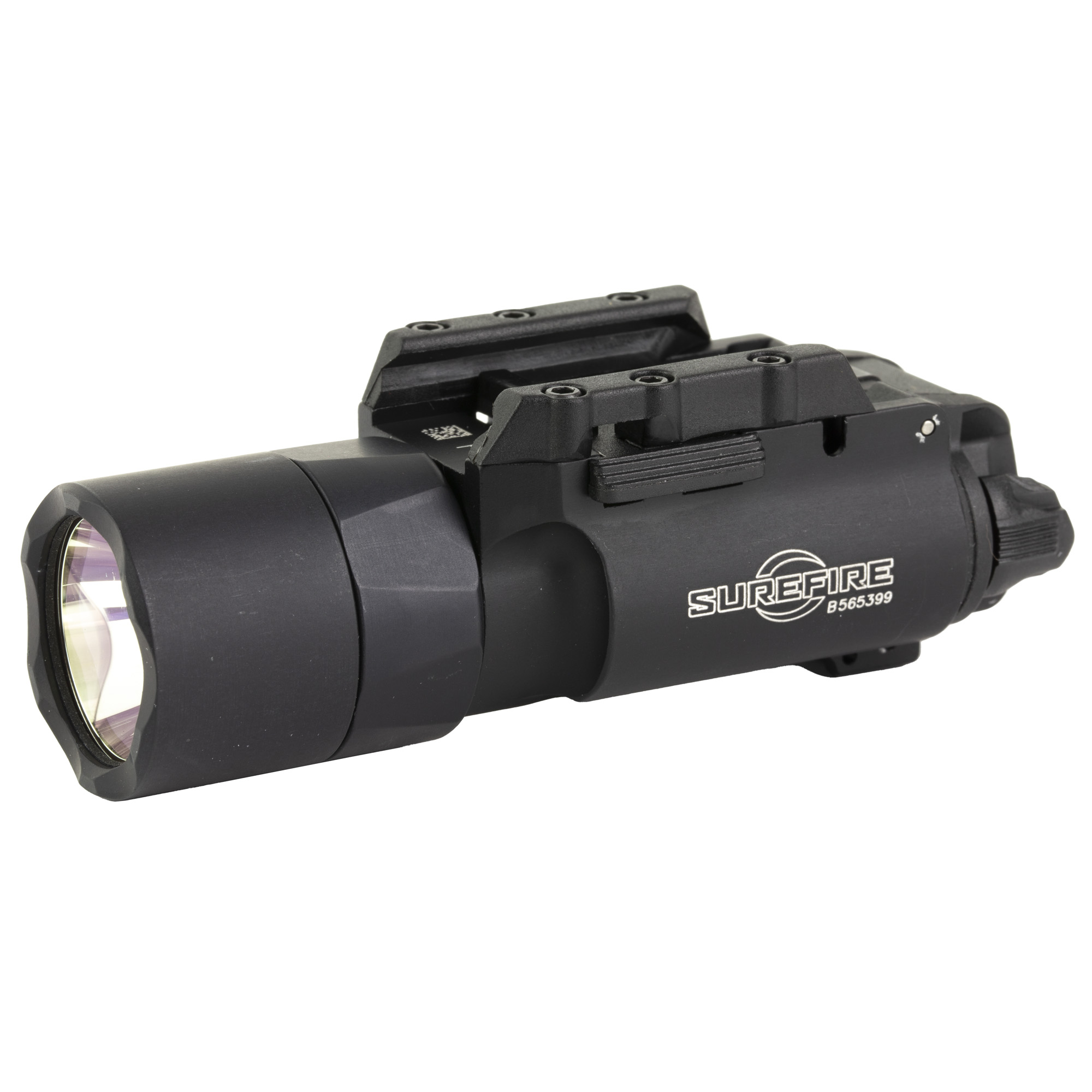 SureFire X300 Turbo WeaponLight – 650 Lumens, 66,000 cd, Rail-Lock Lever Latch, Black