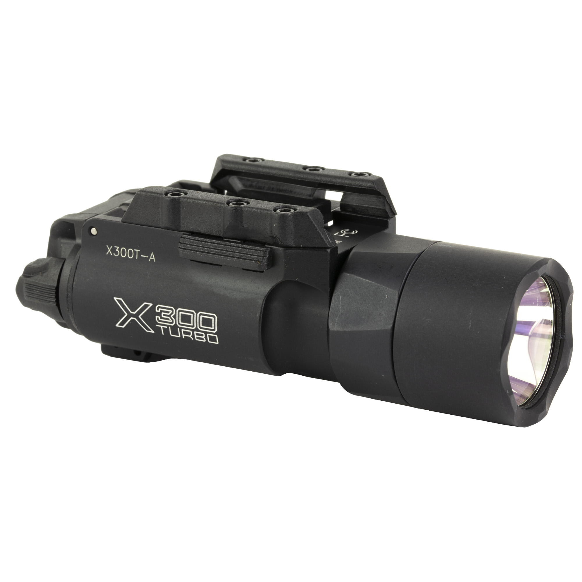 SureFire X300 Turbo WeaponLight – 650 Lumens, 66,000 cd, Rail-Lock Lever Latch, Black - Image 2