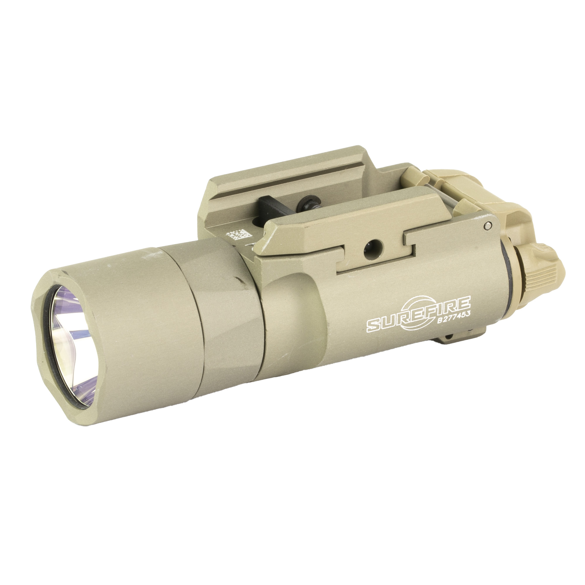SureFire X300 Turbo WeaponLight – 650 Lumens, 66,000 cd, Thumbscrew, Tan