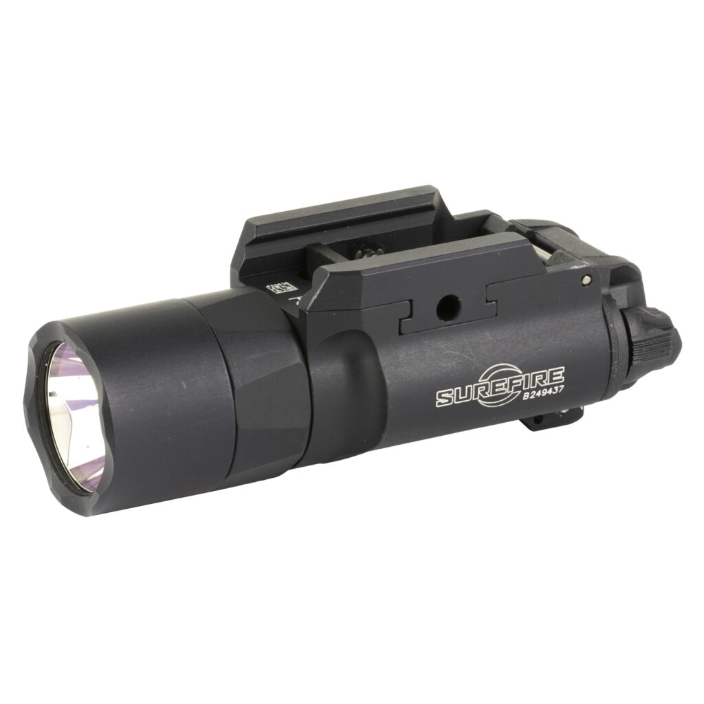 SureFire X300 Turbo WeaponLight – 650 Lumens, 66,000 cd, Thumbscrew, Black