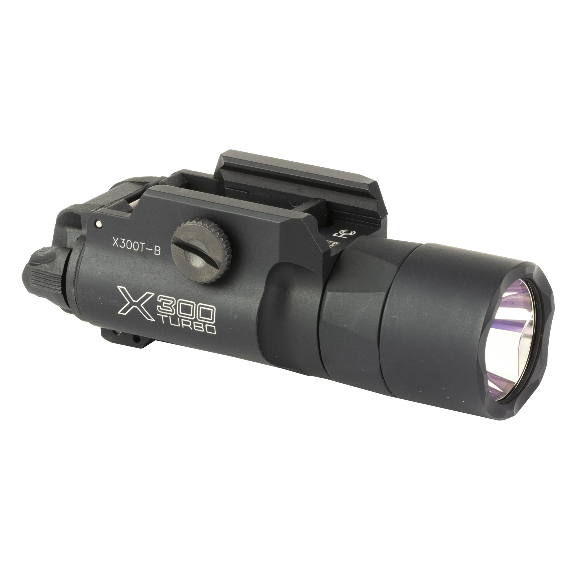 SureFire X300 Turbo WeaponLight – 650 Lumens, 66,000 cd, Thumbscrew, Black - Image 2