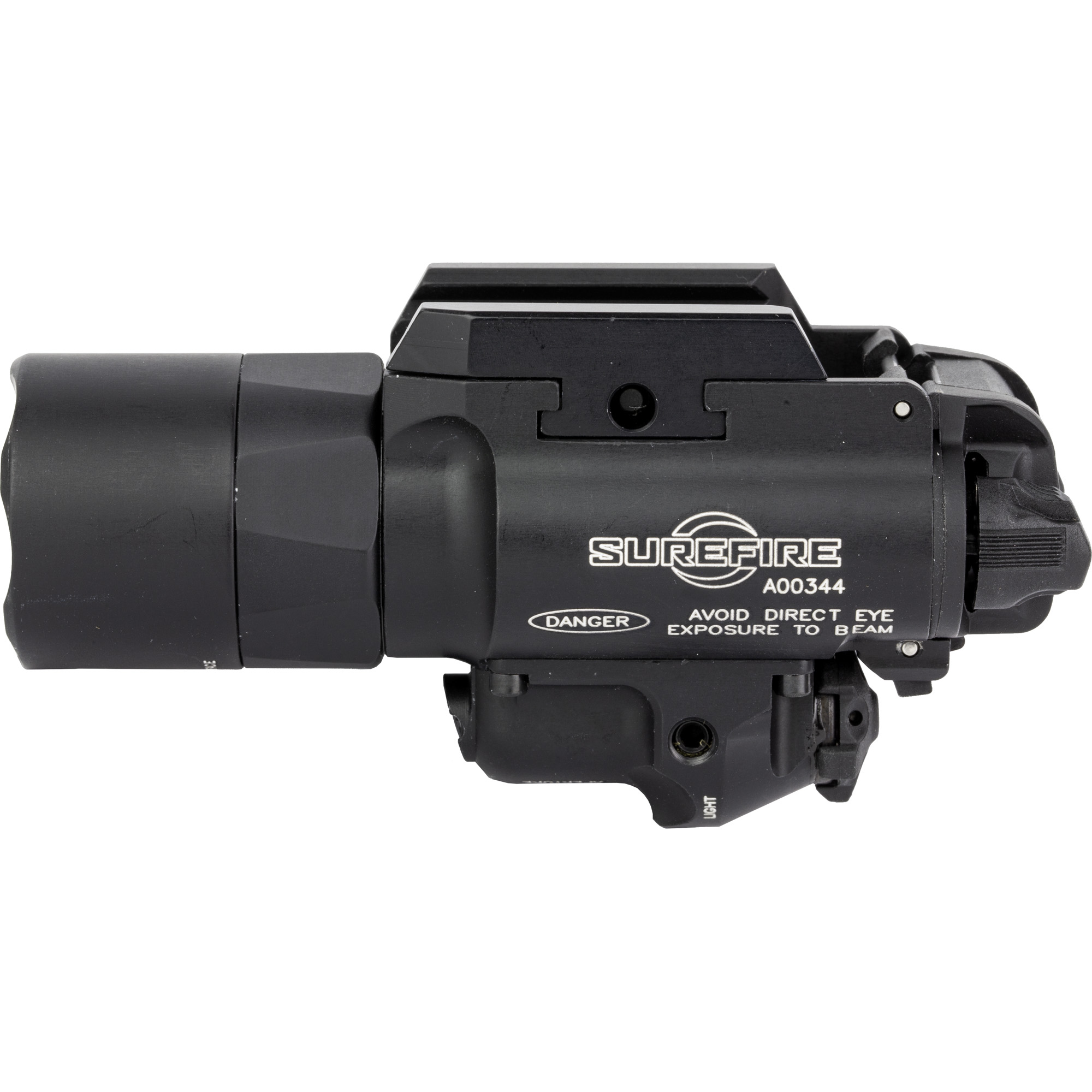 SureFire X400 Turbo Weapon Light with Red Laser – 650 Lumens, 66,000 Candela, Black - Image 3