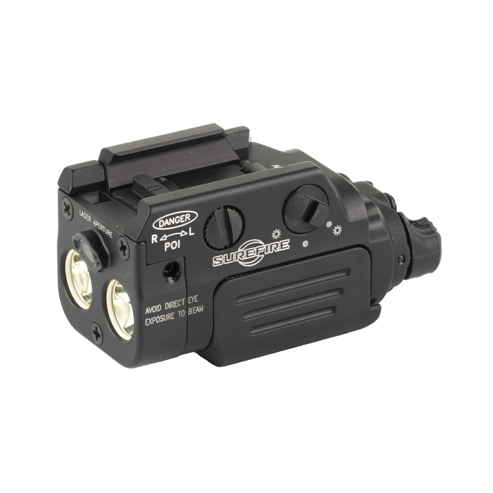 SureFire XR2-A Rechargeable Compact WeaponLight with Red Laser – 800 Lumens, Black