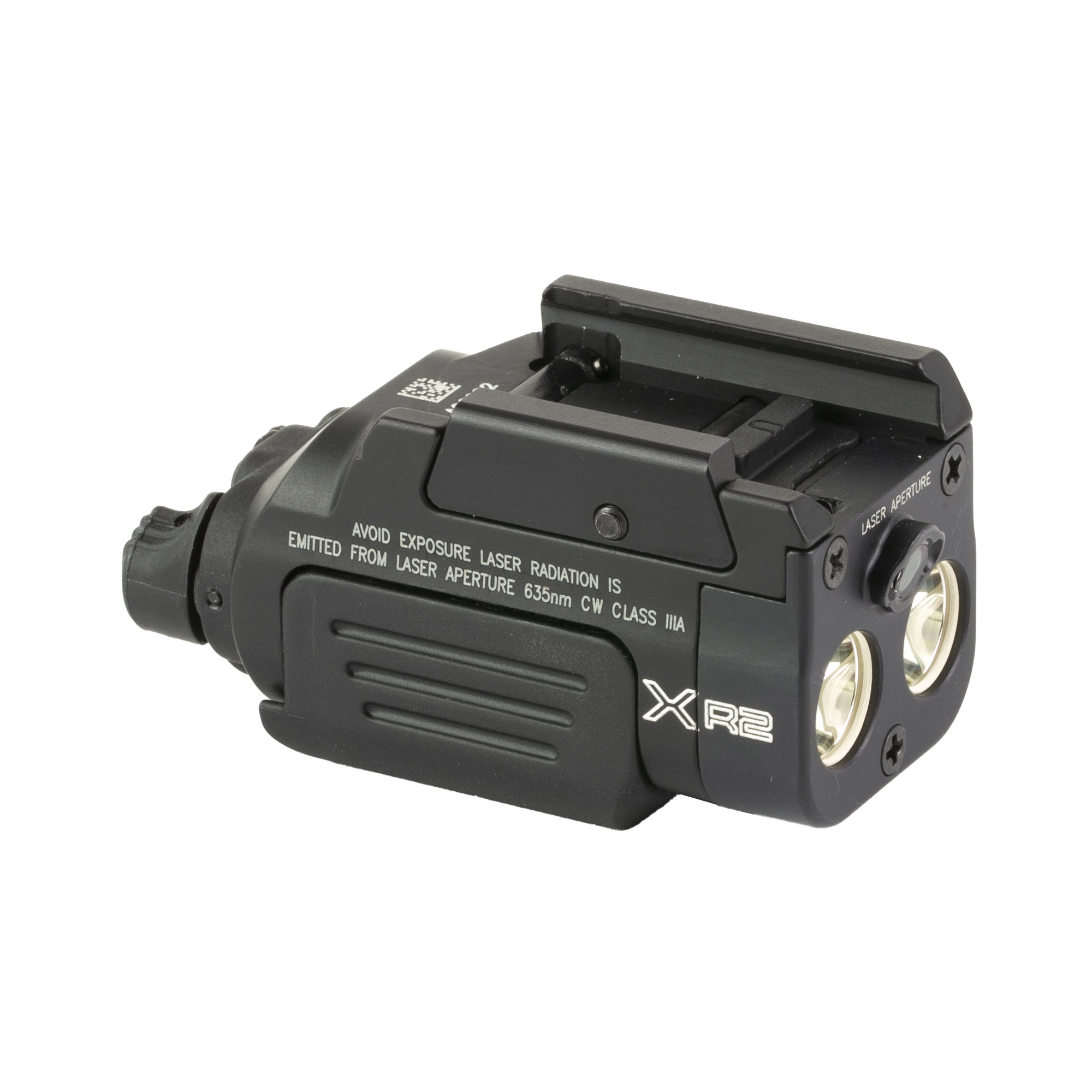 SureFire XR2-A Rechargeable Compact WeaponLight with Red Laser – 800 Lumens, Black - Image 2