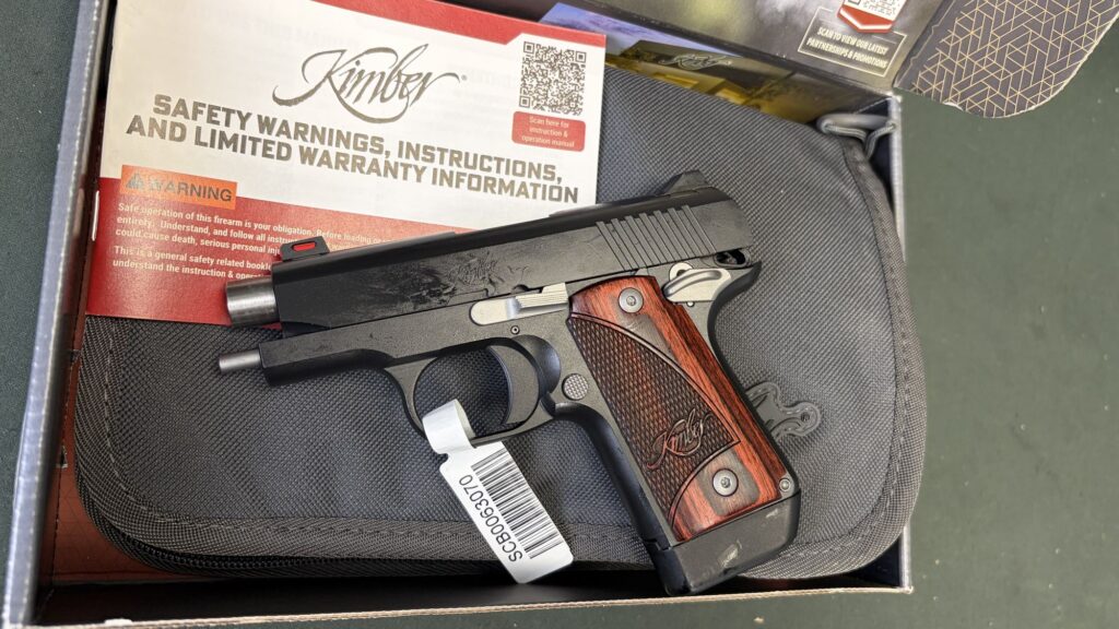Kimber Micro 9 RTC 9mm Micro Compact 1911 Unfired Open Box