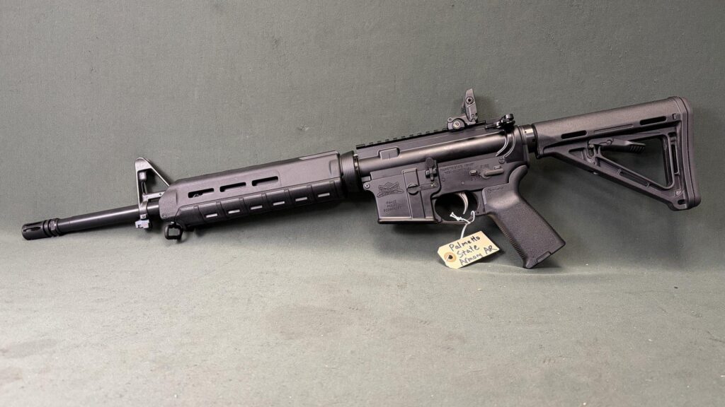 Palmetto State Armory PA-15 5.56 NATO – 16″ Freedom Barrel, Magpul MOE Furniture