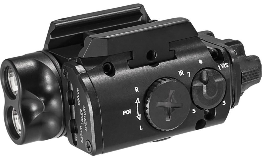 SureFire XVL2-IRC Light/Laser Module – 400 Lumens, Green Laser, IR Illuminator, Black