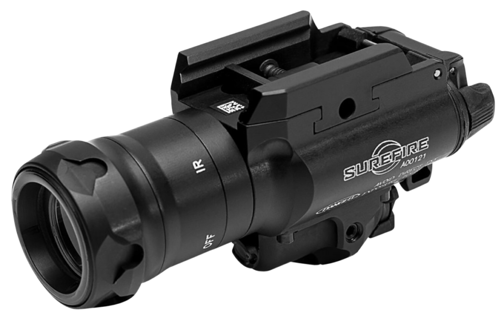 SureFire X400VH MasterFire WeaponLight – 350-Lumen White/IR Illuminator, IR Laser, Black