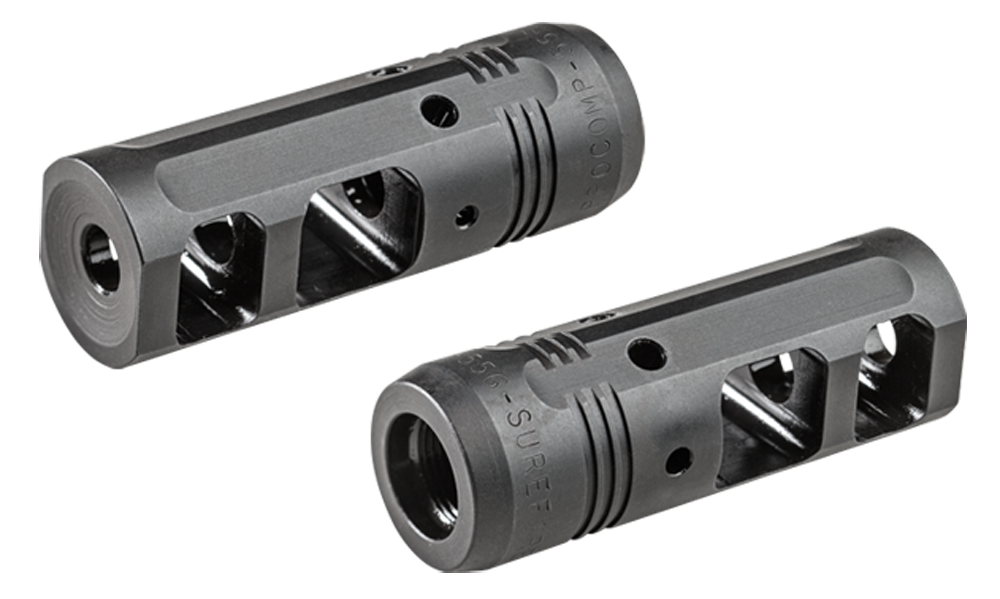 SureFire ProComp Muzzle Brake – 5.56 NATO, 1/2×28, M4/M16, Black