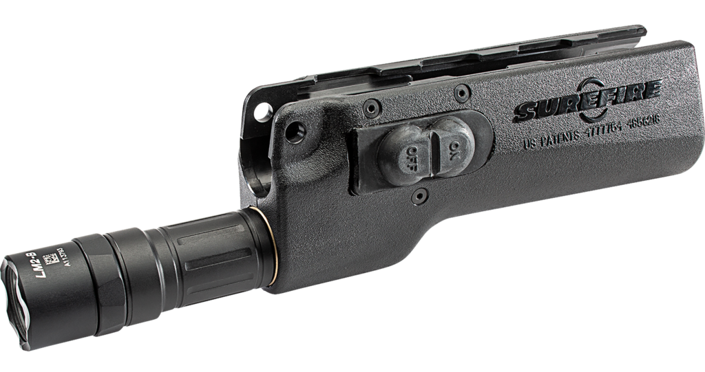 SureFire 628LMF-B Forend WeaponLight for H&K MP5/HK53/HK94 – 1,000 Lumens, Black