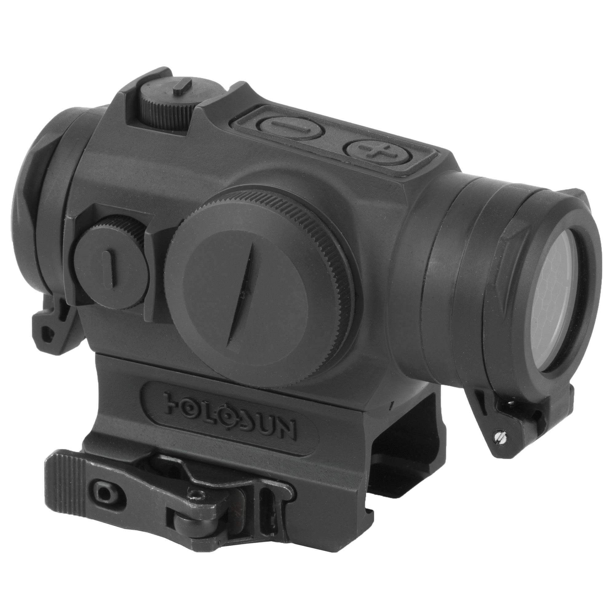 Holosun HE515GT-RD Titanium Micro Red Dot – 2 MOA Dot/65 MOA Circle, QD, Black - Image 2