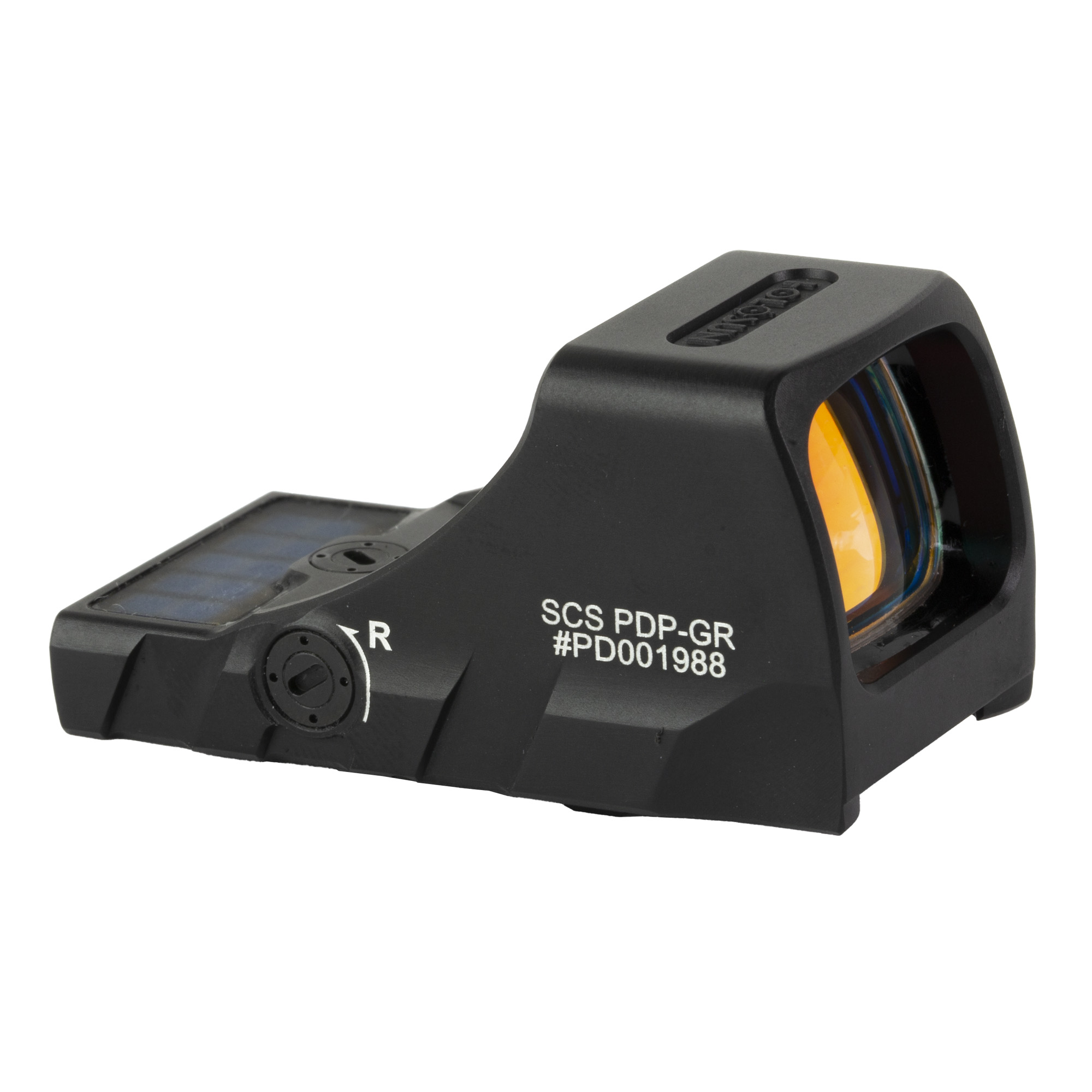 Holosun SCS-PDP-GR Solar Charging Pistol Sight – Walther PDP 2.0, Green, Black - Image 2