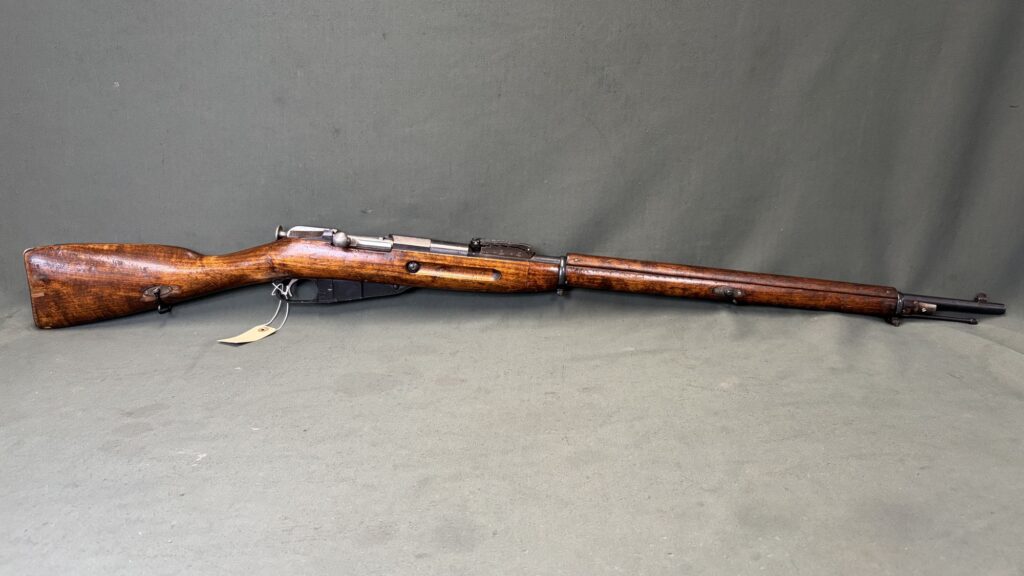 Finnish M91 Mosin-Nagant 7.62x54R Antique Hex Receiver 1942 Belgian Barrel Matching