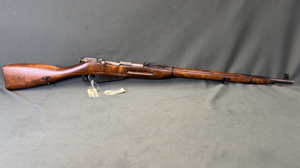 Antique Finnish M91/30 Mosin-Nagant 7.62x54R 1898 Receiver 1943 Tikka Barrel Tsar Crest