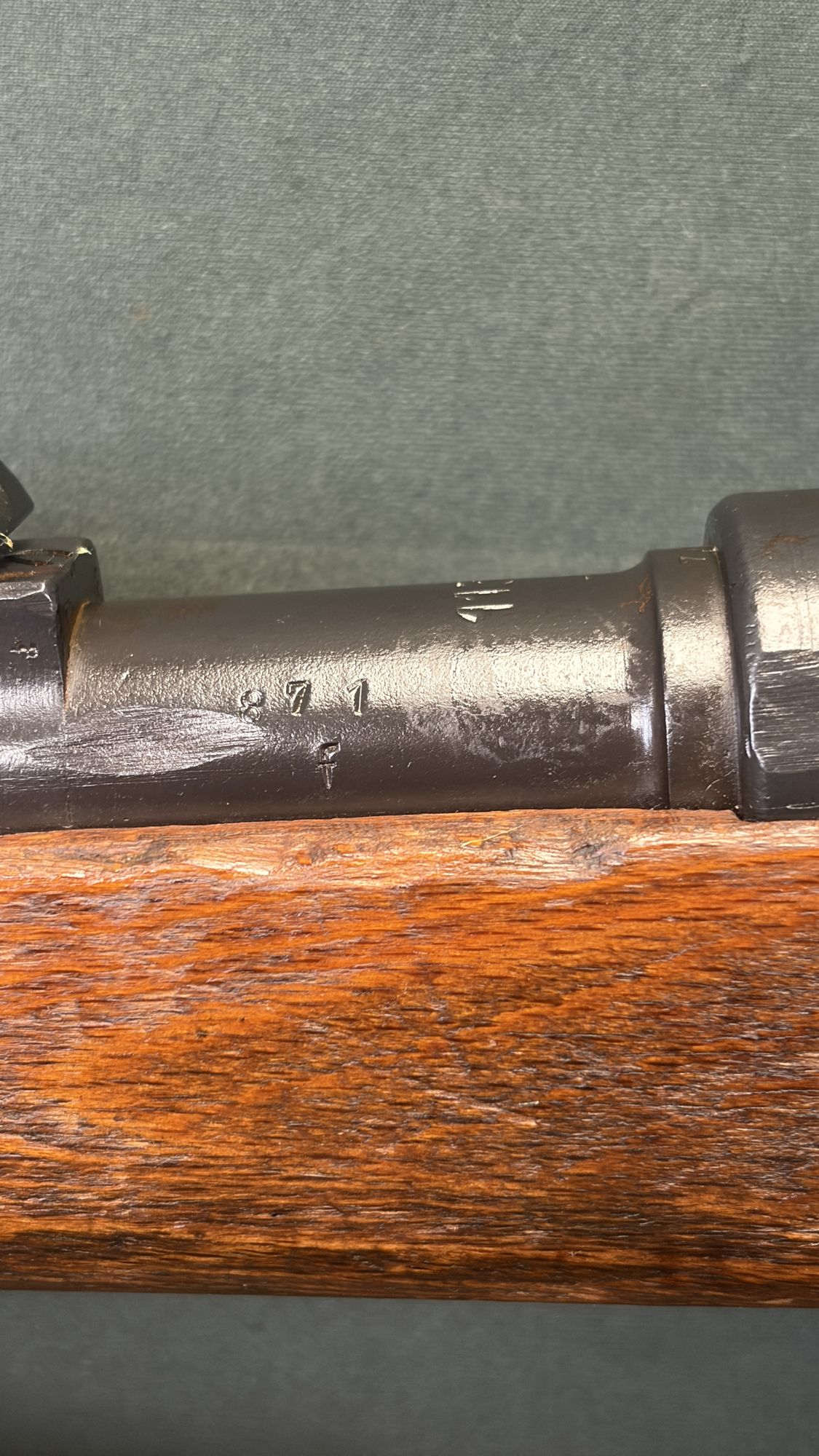 1941 bnz Steyr K98k 8mm Mauser Complete with Sight Hood Cleaning Kit and Sling - Image 5