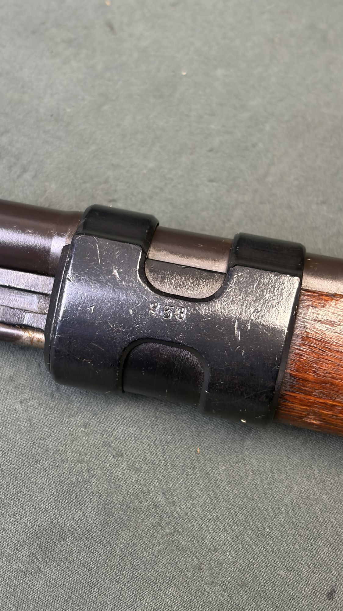1941 bnz Steyr K98k 8mm Mauser Complete with Sight Hood Cleaning Kit and Sling - Image 9