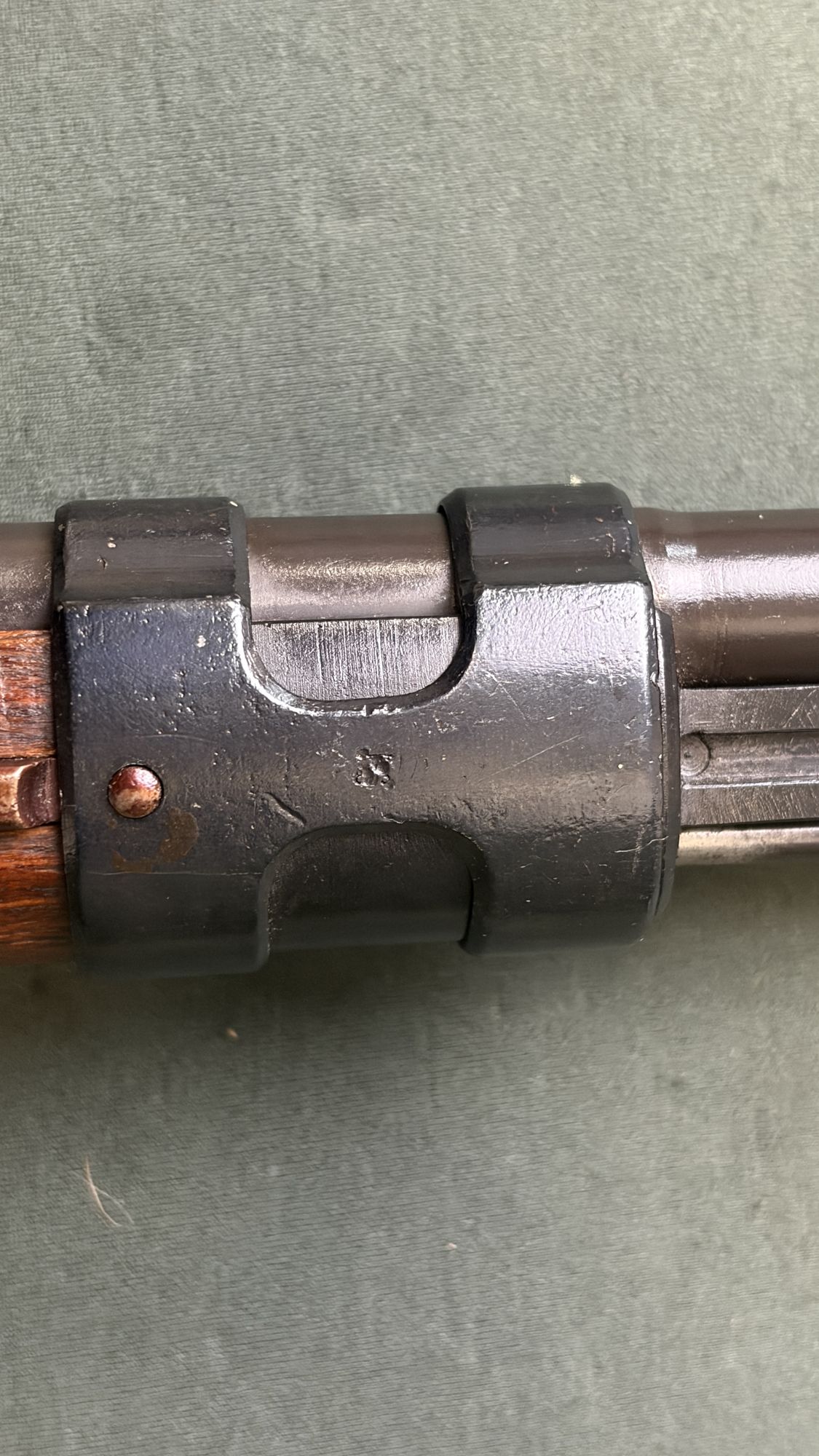 1941 bnz Steyr K98k 8mm Mauser Complete with Sight Hood Cleaning Kit and Sling - Image 10