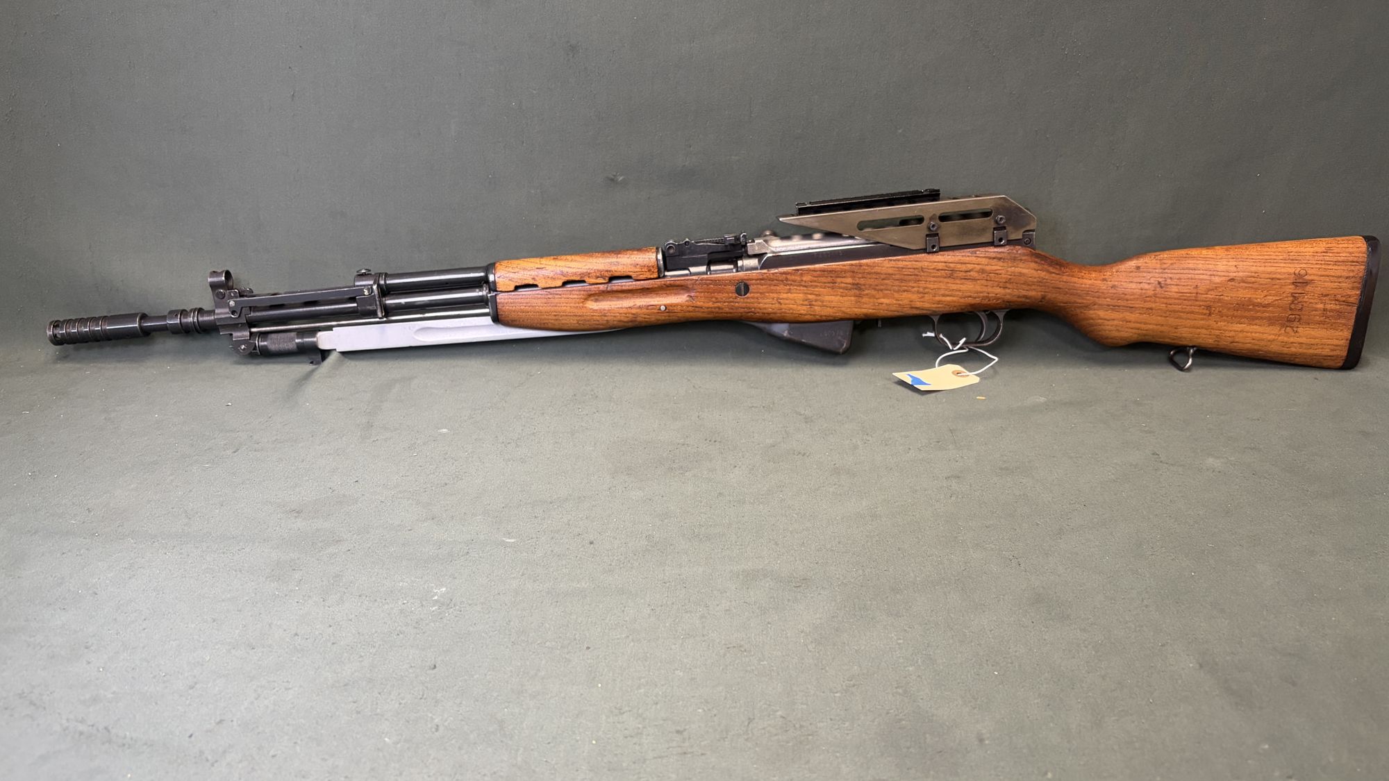 Yugoslavian Zastava SKS M59/66 7.62x39 Mirror Bore with Optic Mount - Image 2