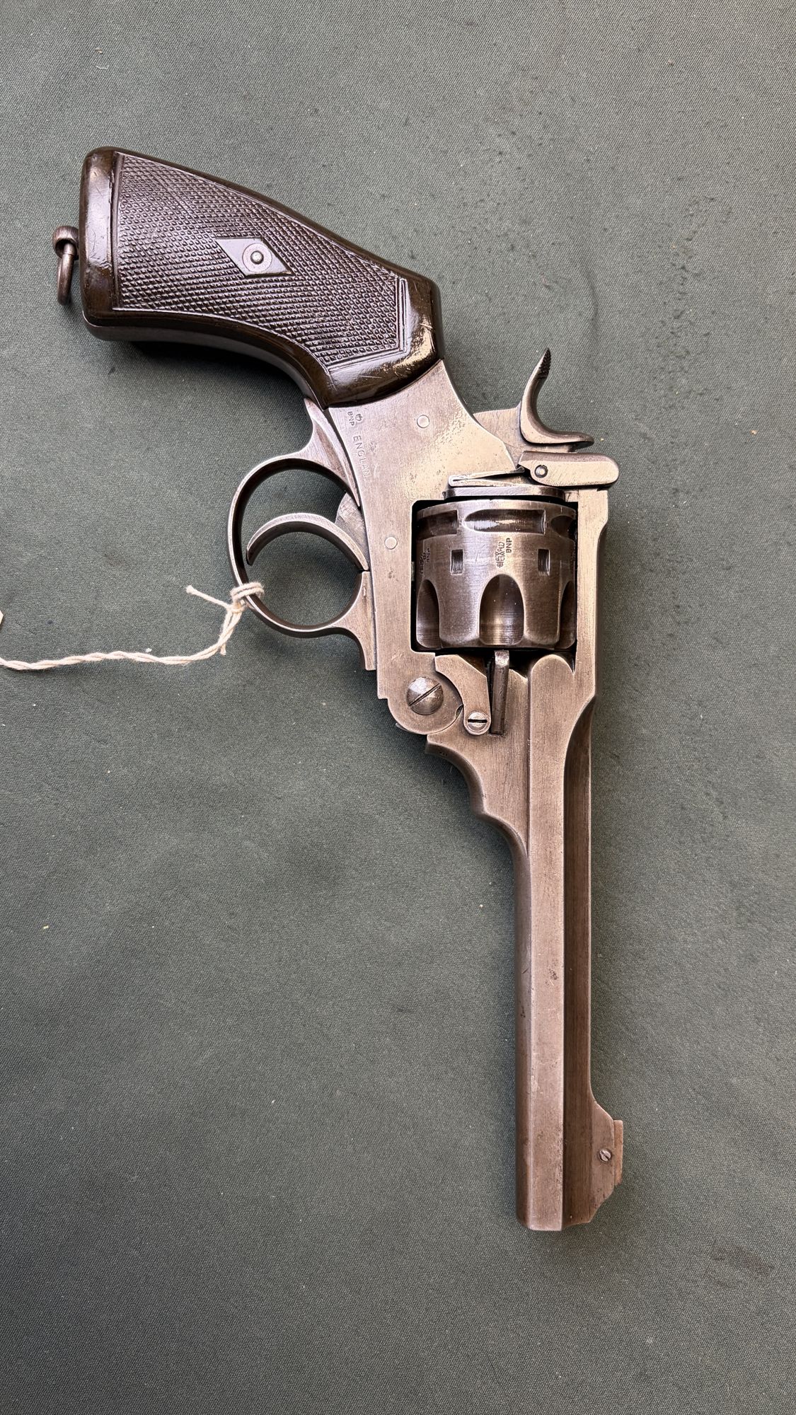 1917 Webley Mark VI Revolver .45 ACP Conversion British WWI Service Revolver - Image 2