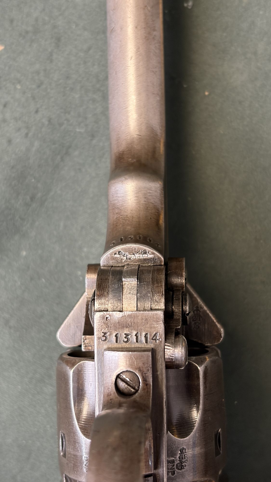 1917 Webley Mark VI Revolver .45 ACP Conversion British WWI Service Revolver - Image 5