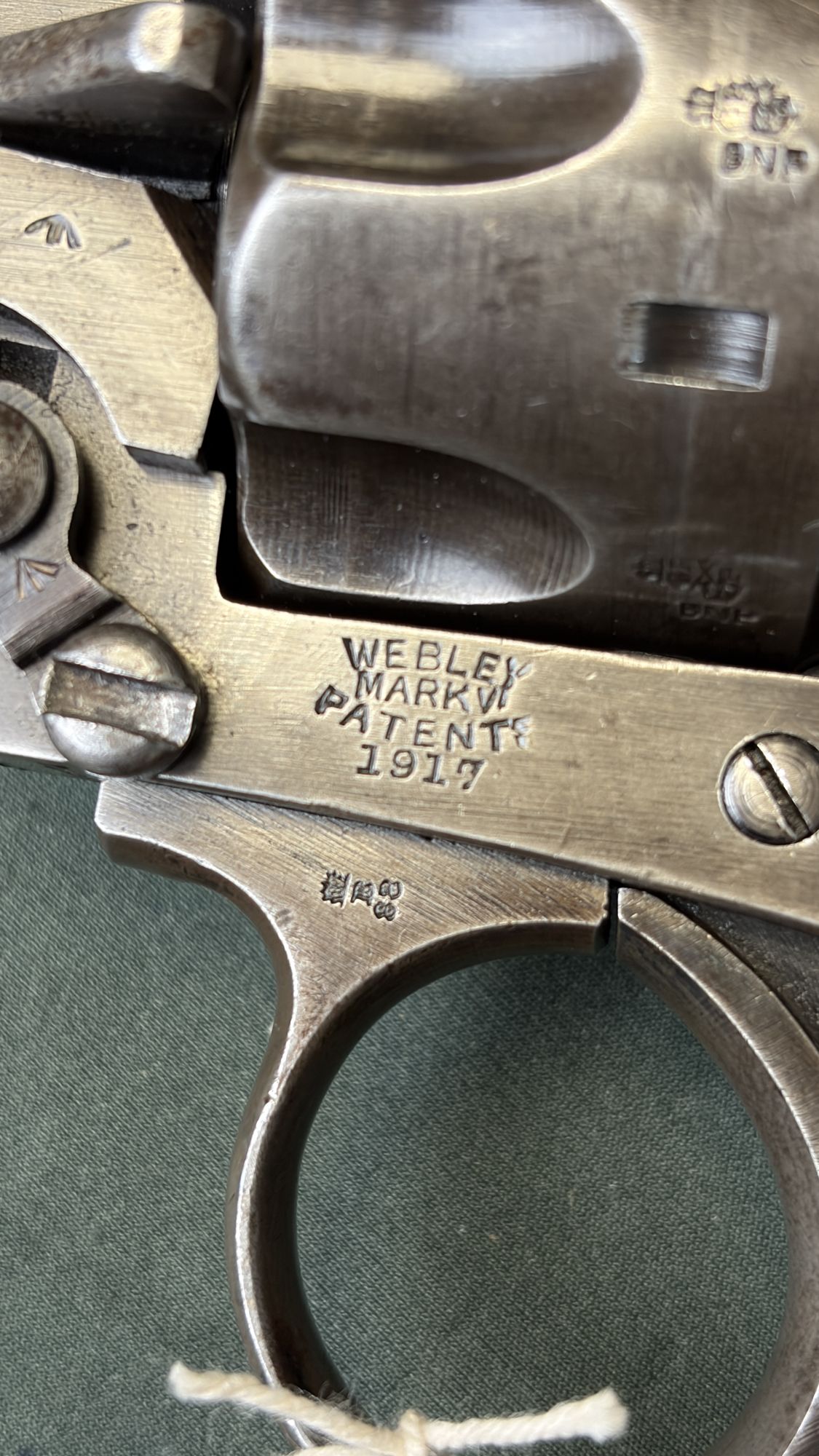 1917 Webley Mark VI Revolver .45 ACP Conversion British WWI Service Revolver - Image 6