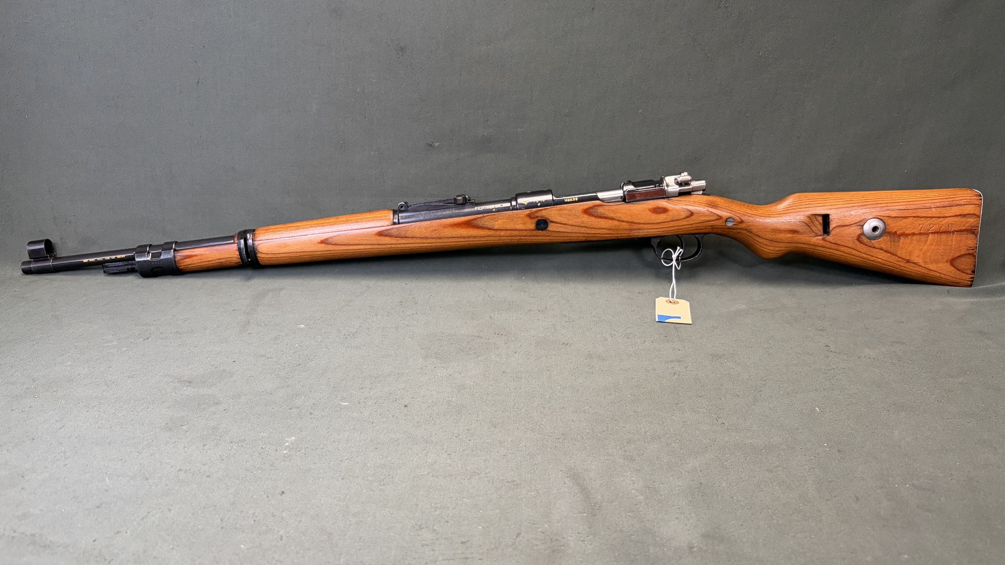 1941 Mauser Borsigwalde ar 41 Karabiner 98k 8mm Mauser majority Matching Numbers - Image 2