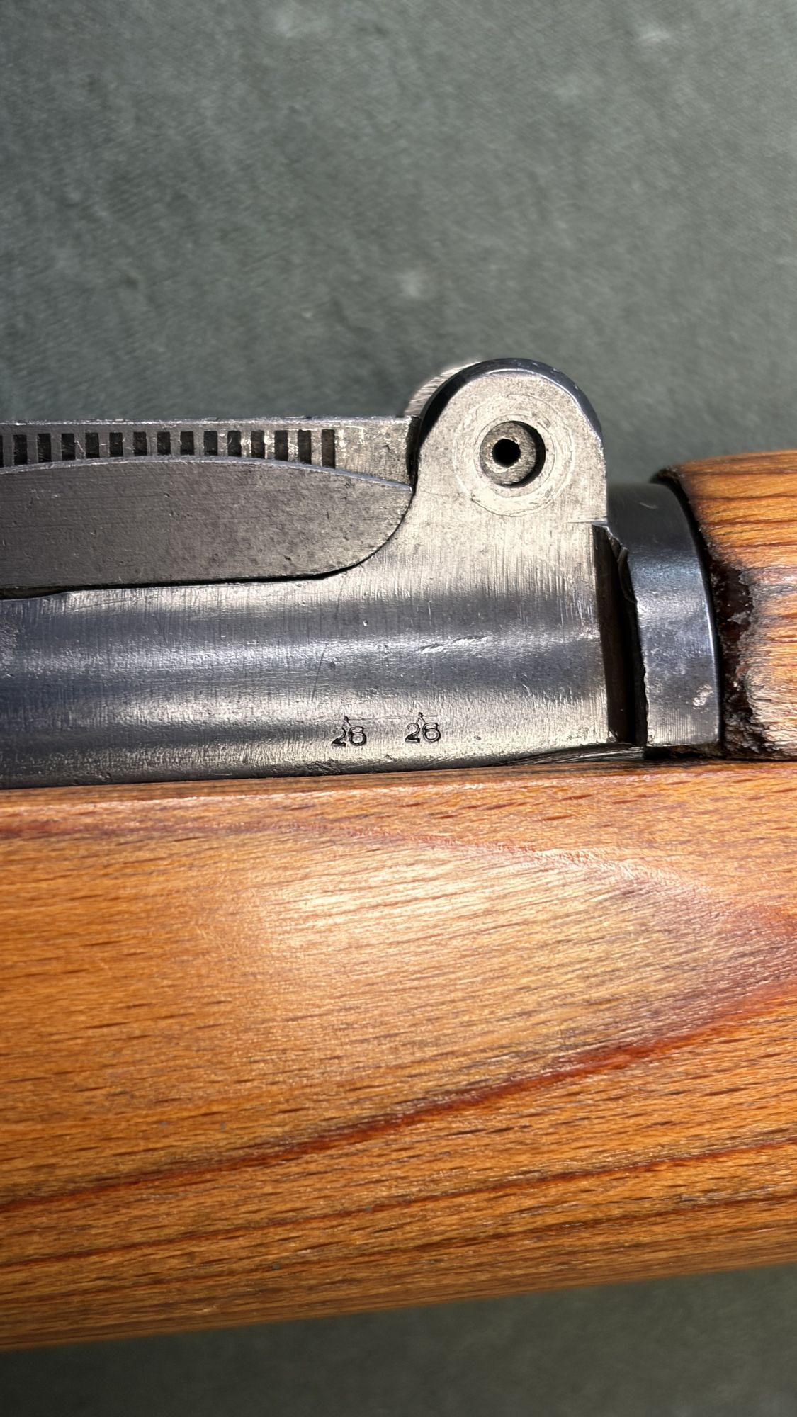 1941 Mauser Borsigwalde ar 41 Karabiner 98k 8mm Mauser majority Matching Numbers - Image 13