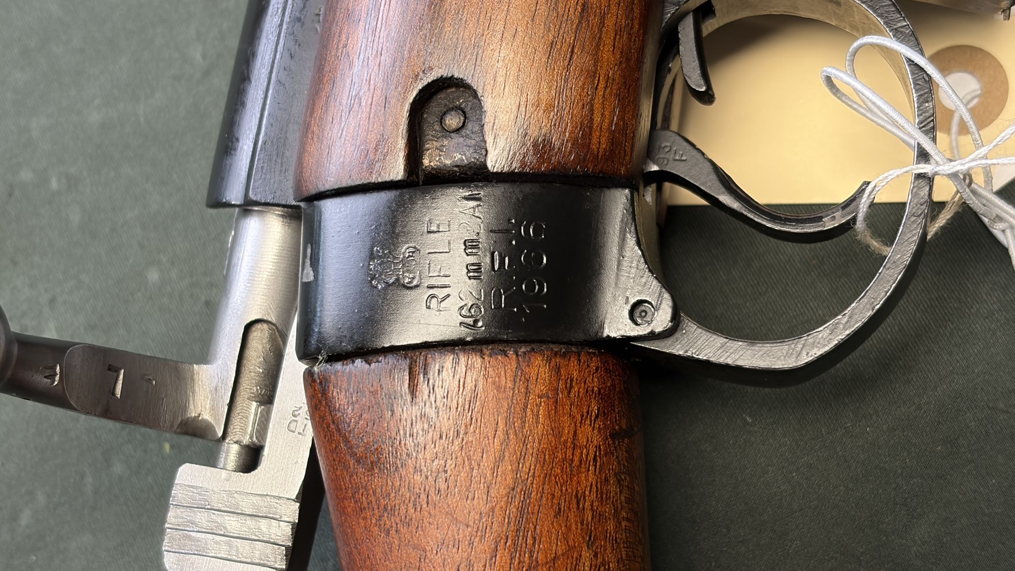 1966 Ishapore 2A1 Lee-Enfield Rifle 7.62 NATO - Image 3