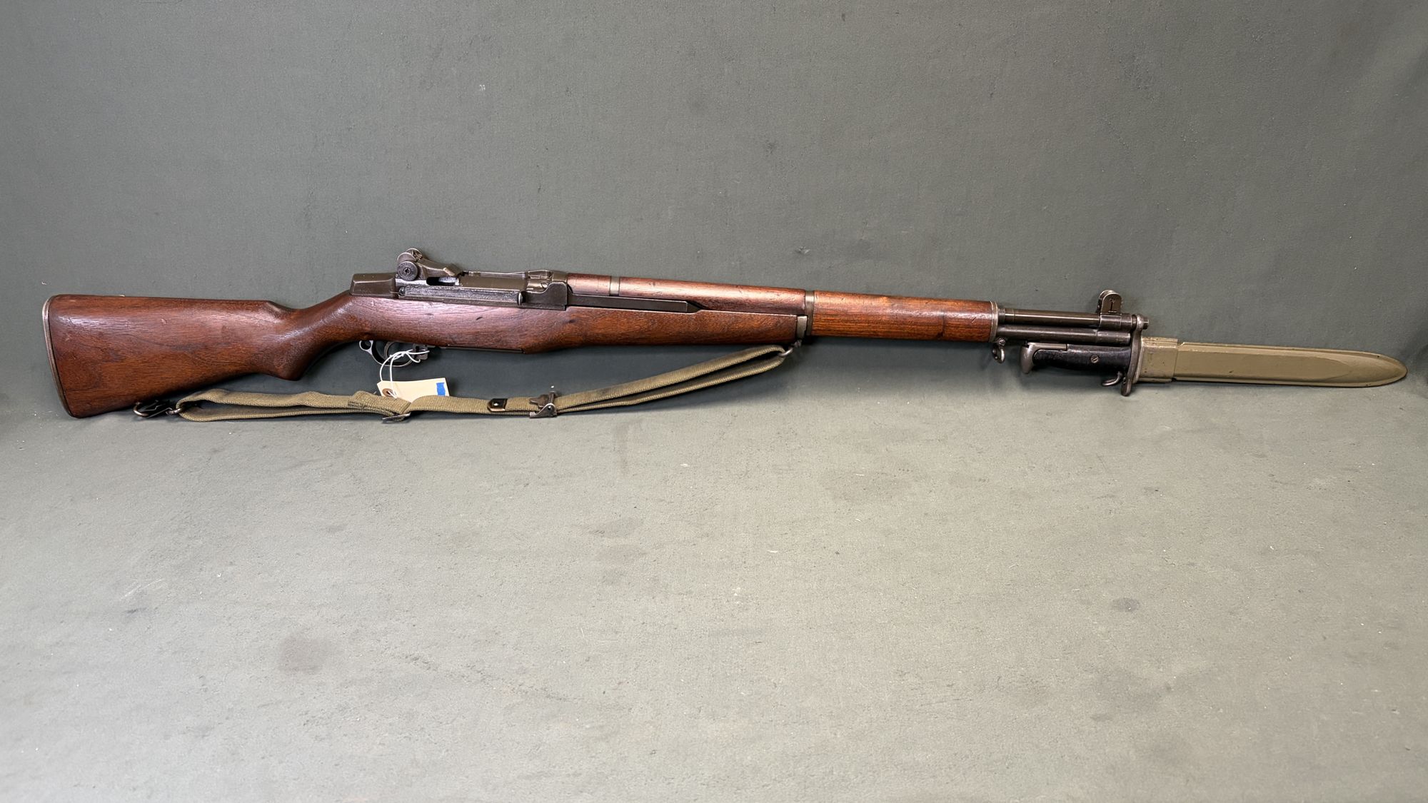1944 Springfield Armory M1 Garand .30-06 with Bayonet, Scabbard and Sling
