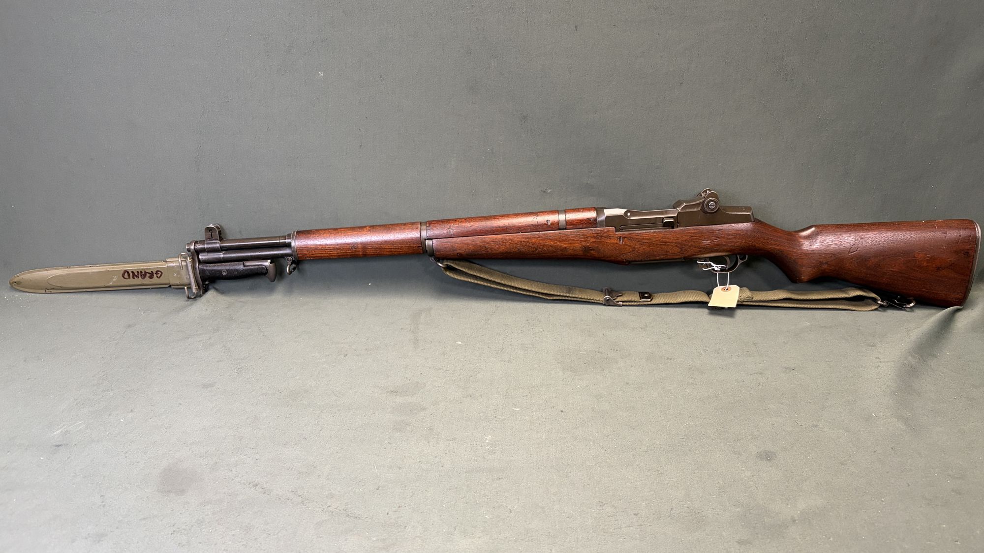 1944 Springfield Armory M1 Garand .30-06 with Bayonet, Scabbard and Sling - Image 2