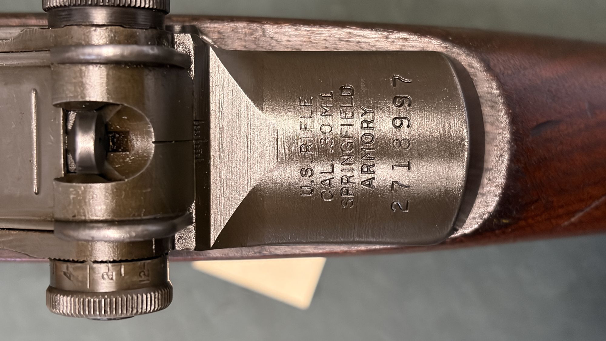 1944 Springfield Armory M1 Garand .30-06 with Bayonet, Scabbard and Sling - Image 3