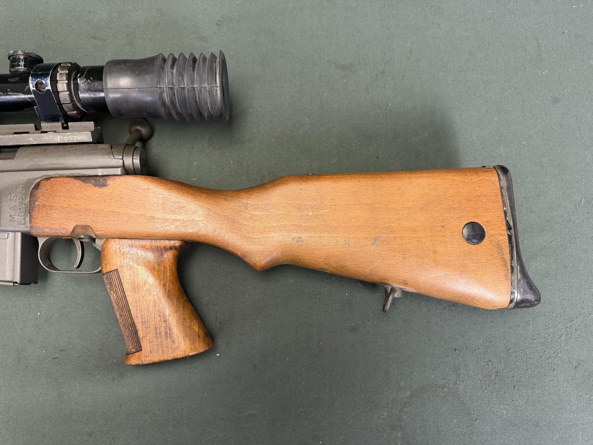French MAS FR-F2 Sniper Rifle 7.62 NATO APX L806 Scope Matching Mount - Image 9