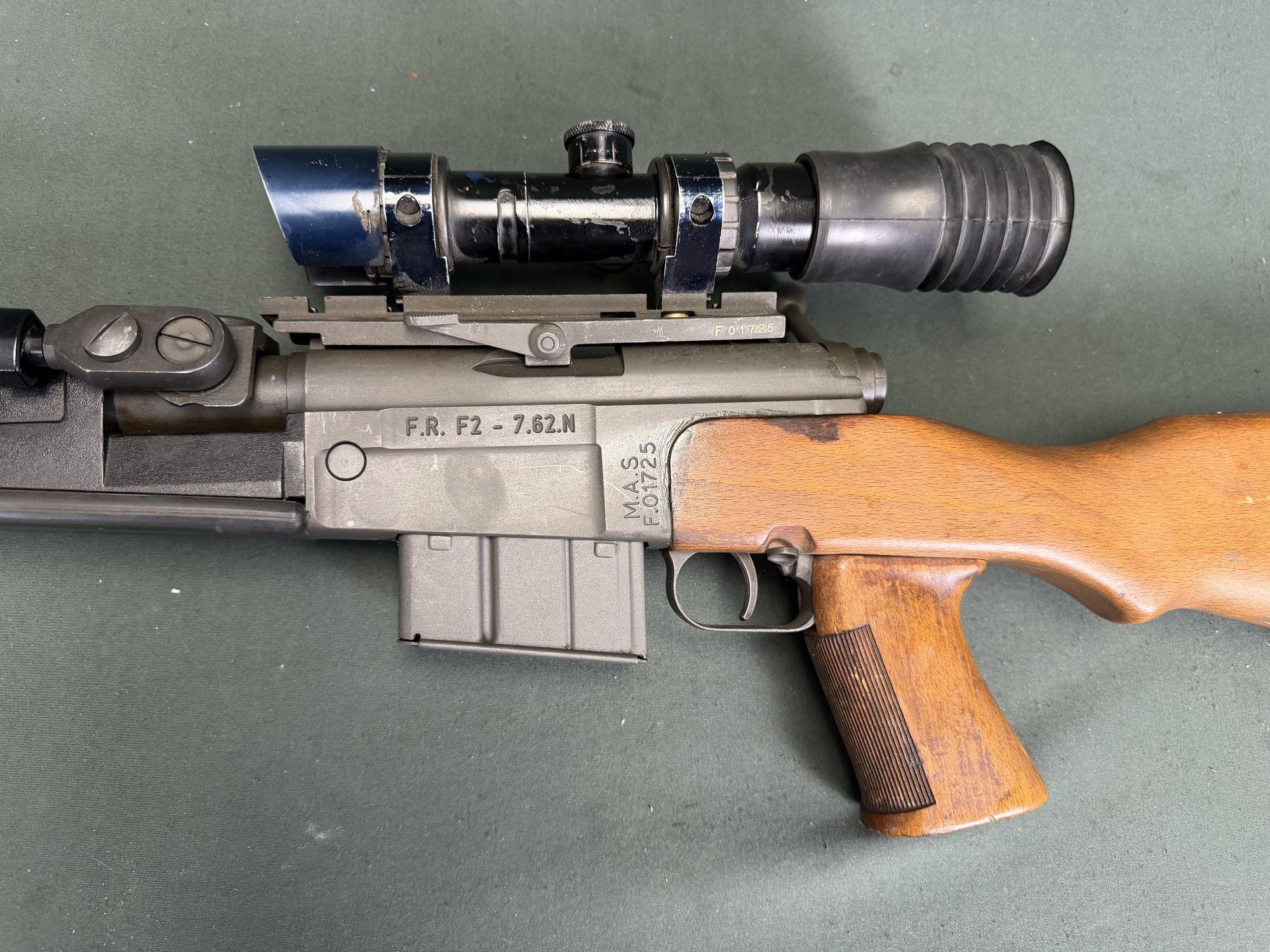 French MAS FR-F2 Sniper Rifle 7.62 NATO APX L806 Scope Matching Mount - Image 10